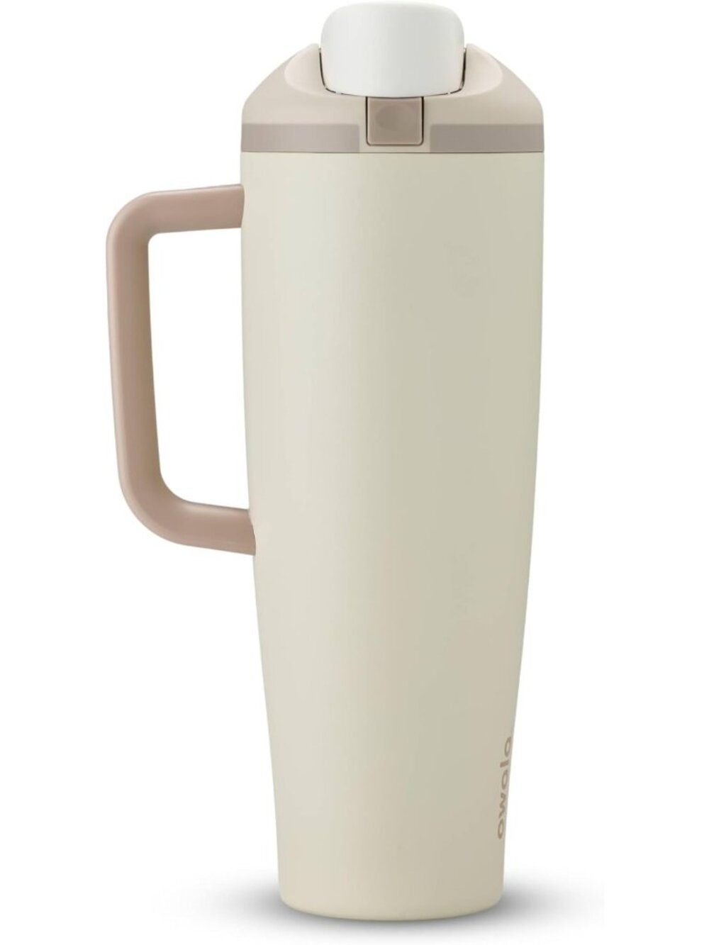 40oz Stainless Steel Tumbler with FreeSip Lid - Insulated Travel Mug - Tan